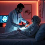علاج اضطرابات النوم باستخدام التحفيز المغناطيسي المتكرر عبر الجمجمة (rTMS)