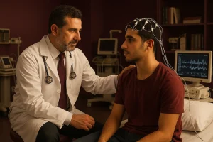 علاج الصرع باستخدام rtms